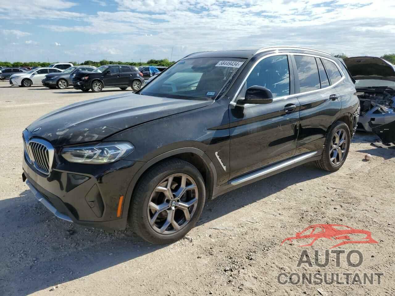 BMW X3 2022 - 5UX43DP07N9J59928