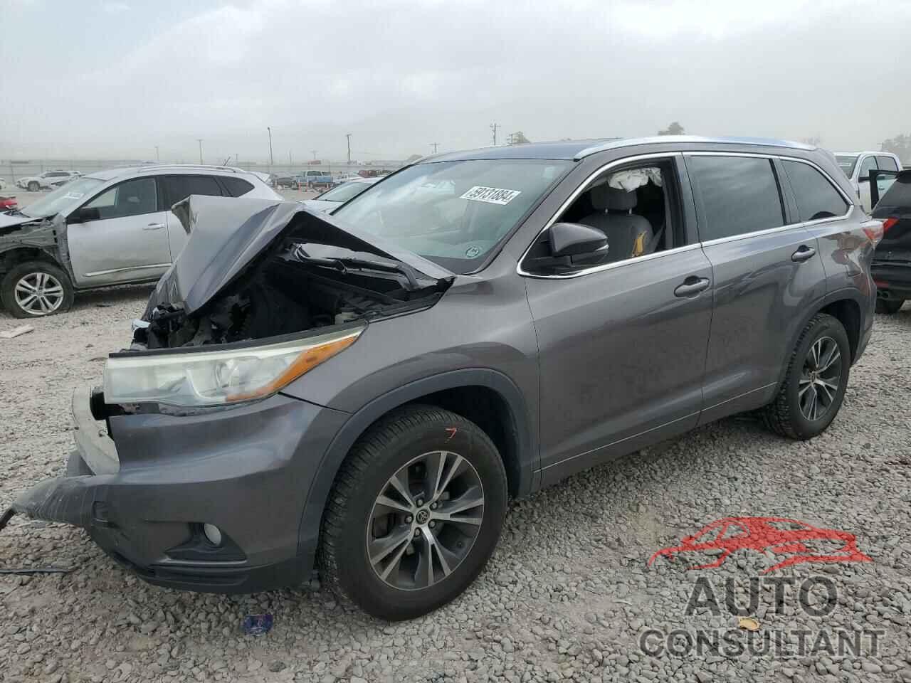 TOYOTA HIGHLANDER 2016 - 5TDKKRFH7GS125623