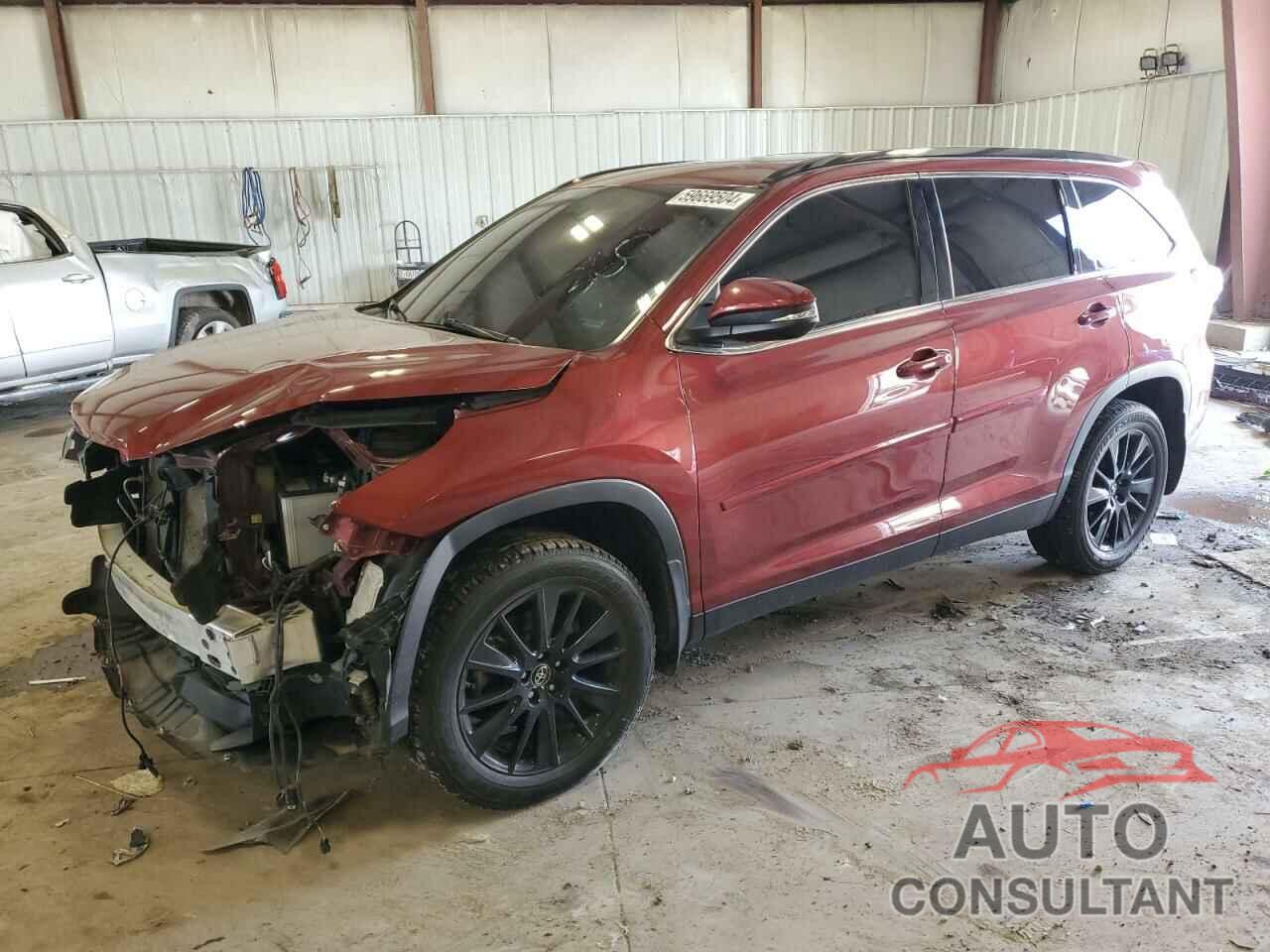 TOYOTA HIGHLANDER 2019 - 5TDJZRFH9KS573443