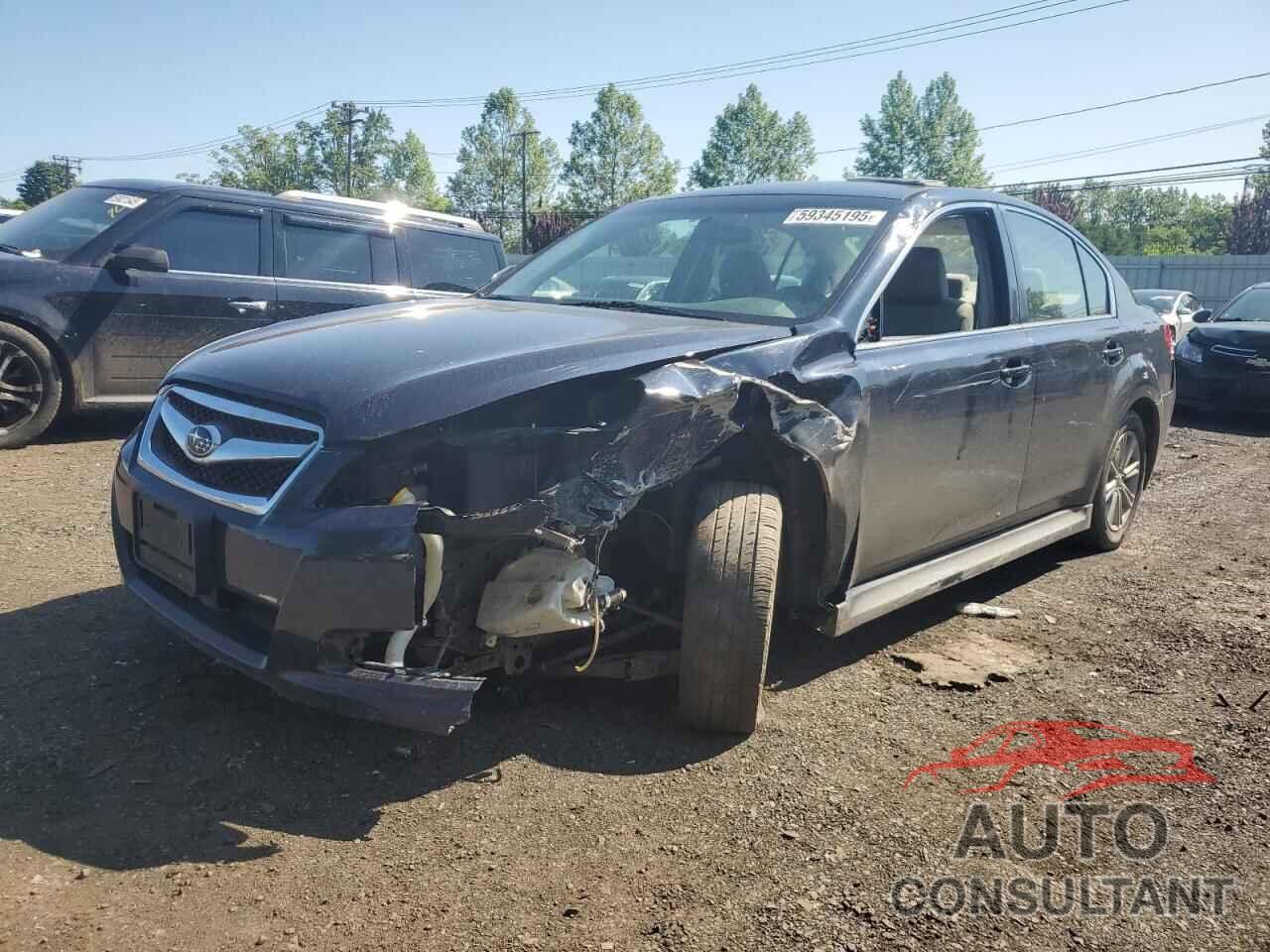 SUBARU LEGACY 2012 - 4S3BMBA62C3030776