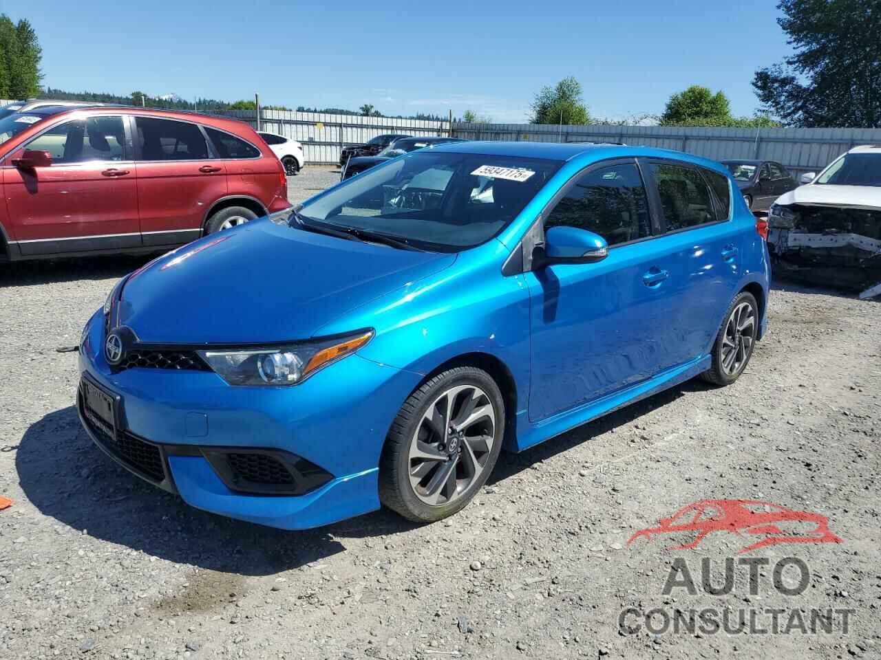 TOYOTA SCION 2016 - JTNKARJE8GJ520032