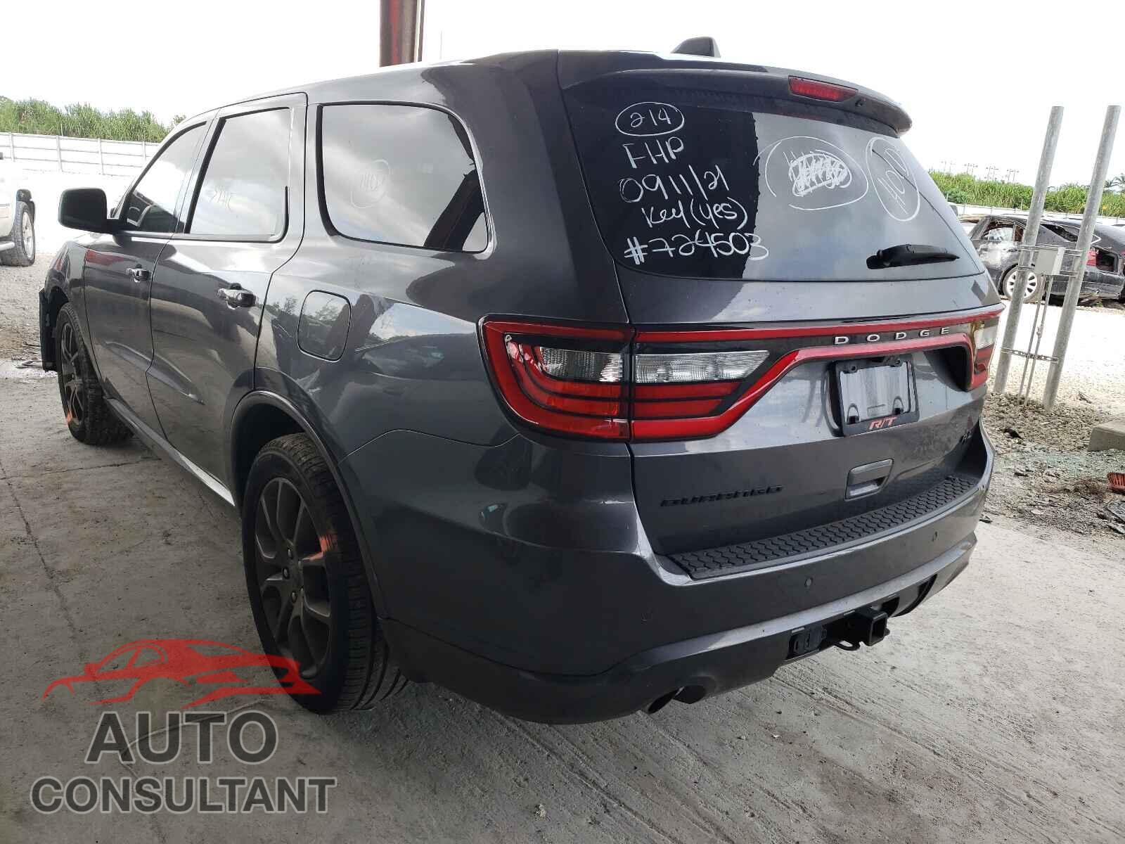 DODGE DURANGO 2017 - 1C4SDHCT1HC724503