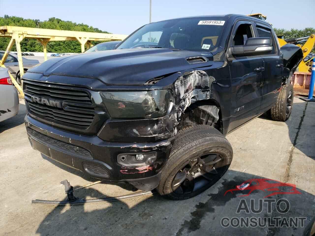 DODGE RAM 1500 2021 - 1C6SRFFT3MN585143