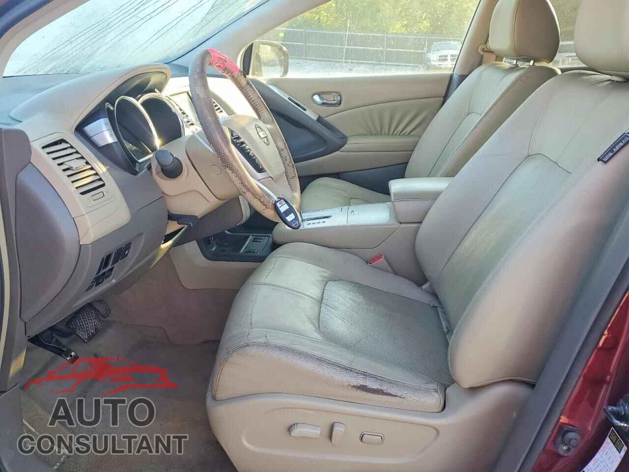 NISSAN MURANO 2010 - JN8AZ1MU6AW007602