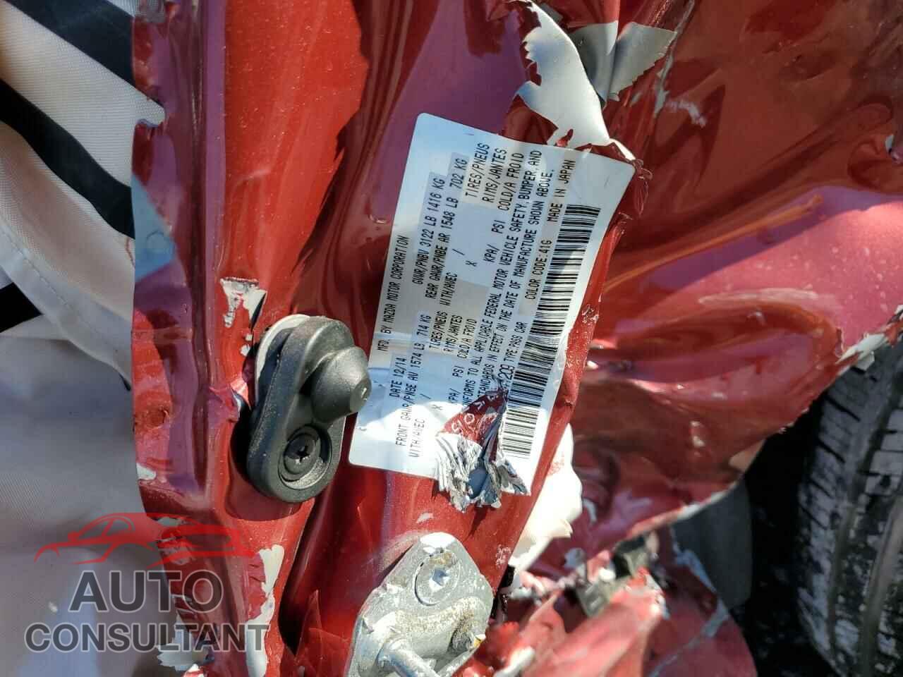 MAZDA MX5 2015 - JM1NC2PF7F0241209