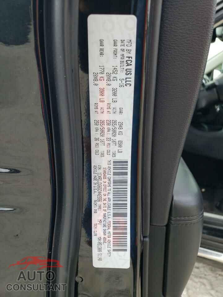 DODGE DURANGO 2016 - 1C4RDJDG6GC442556