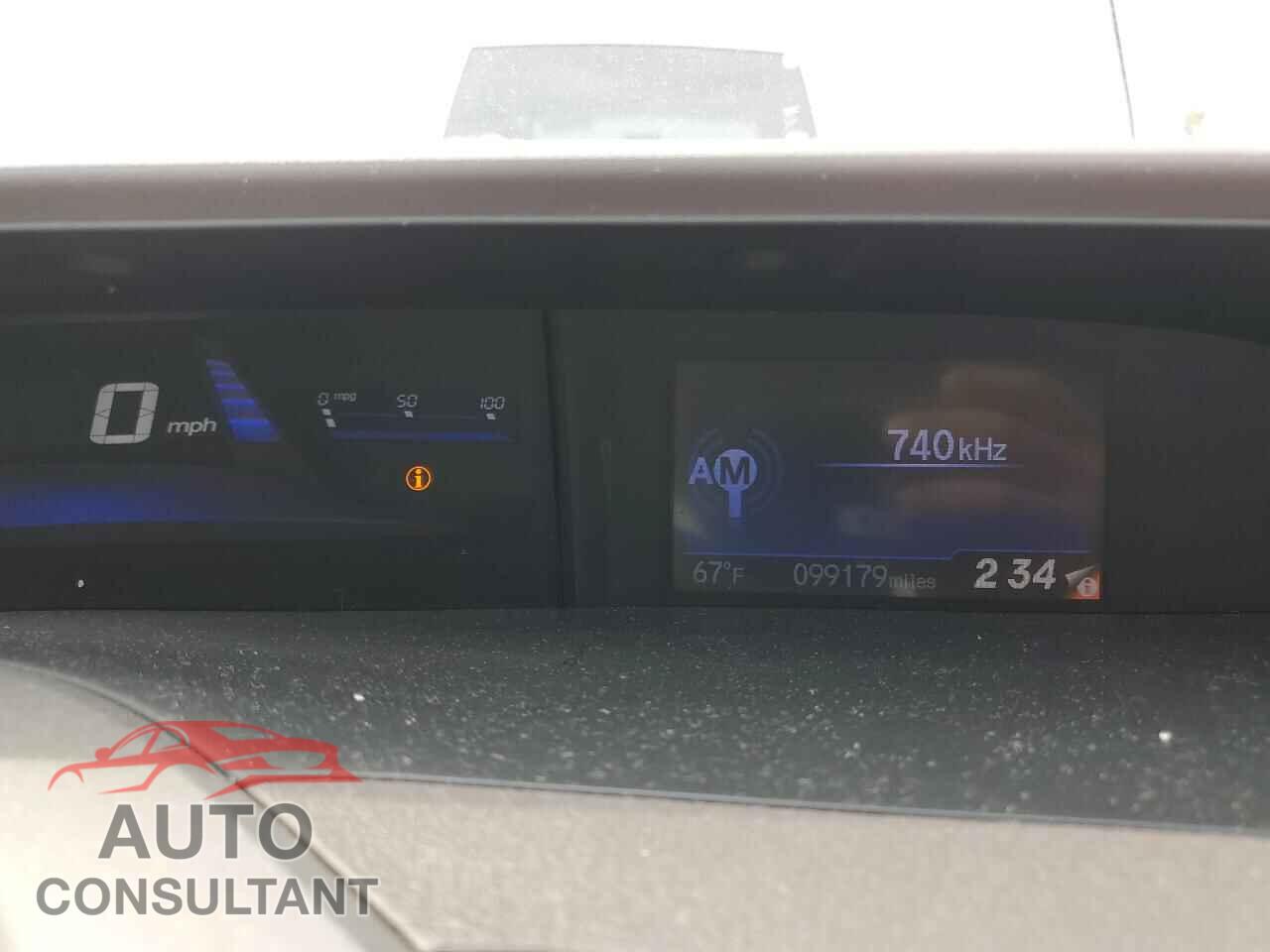 HONDA CIVIC 2012 - JHMFB4F24CS003897