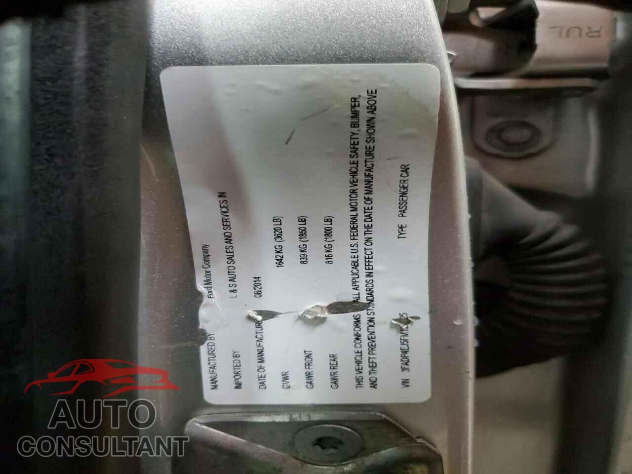 FORD FIESTA 2015 - 3FADP4EJ5FM124525