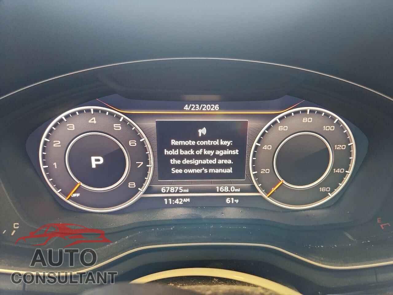 AUDI A4 2017 - WA18NAF41HA170128