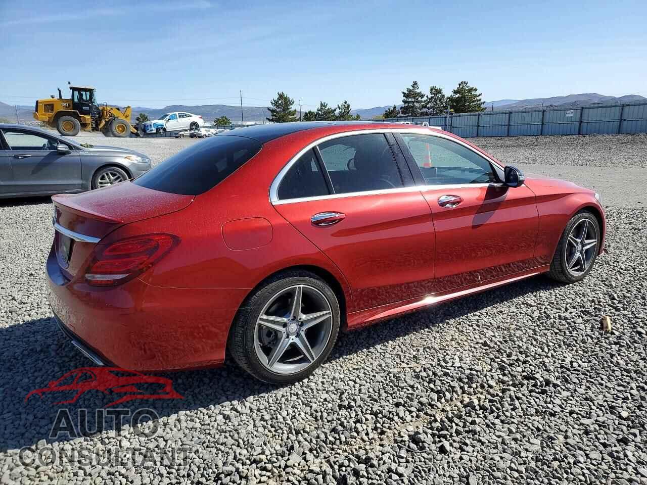 MERCEDES-BENZ C-CLASS 2017 - WDDWF4JB2HR288603