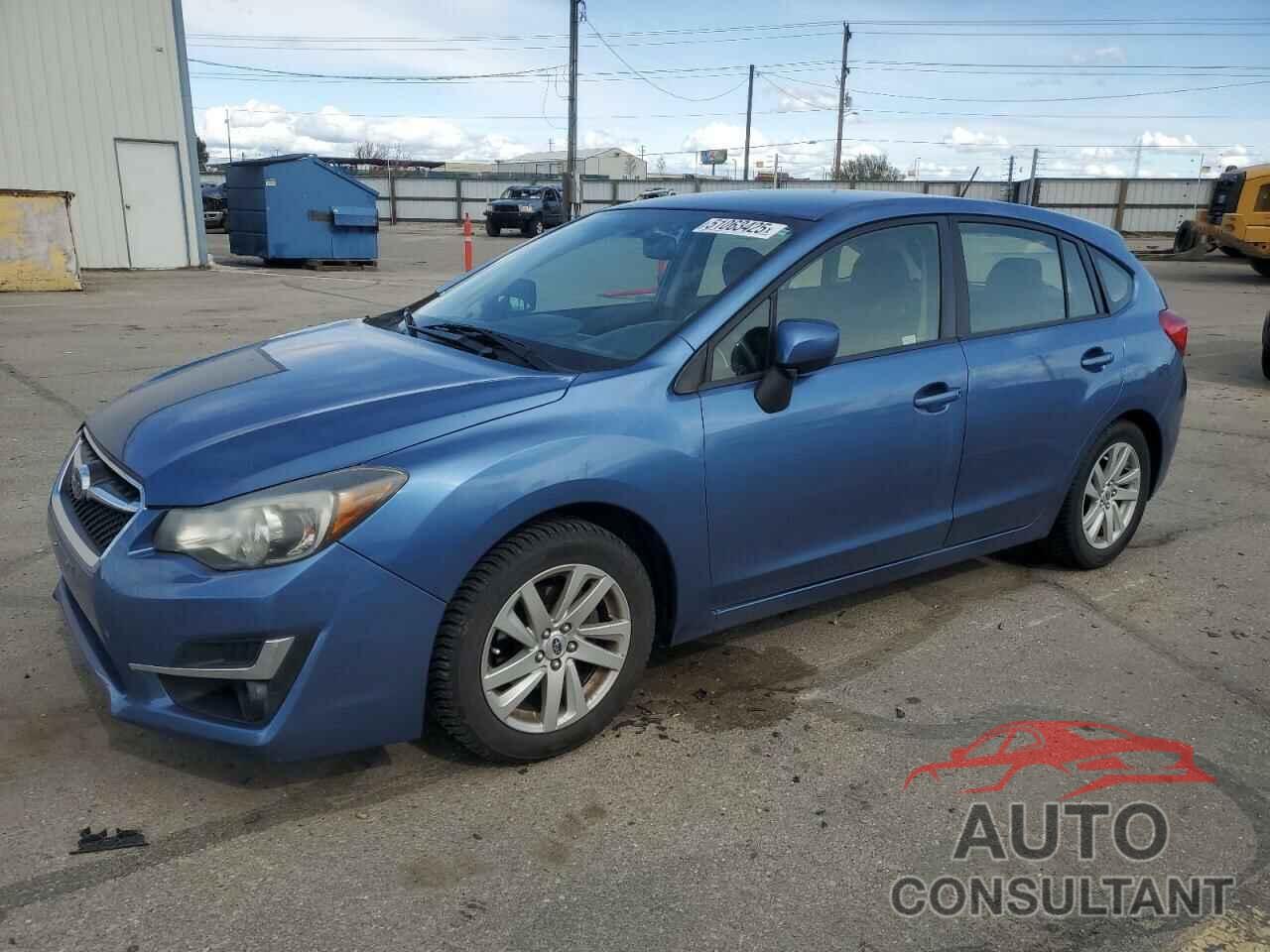 SUBARU IMPREZA 2015 - JF1GPAC61FH322906