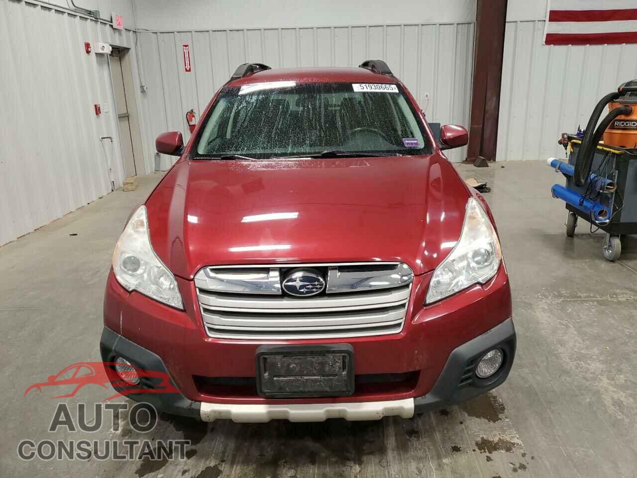 SUBARU OUTBACK 2014 - 4S4BRBKC0E3312600