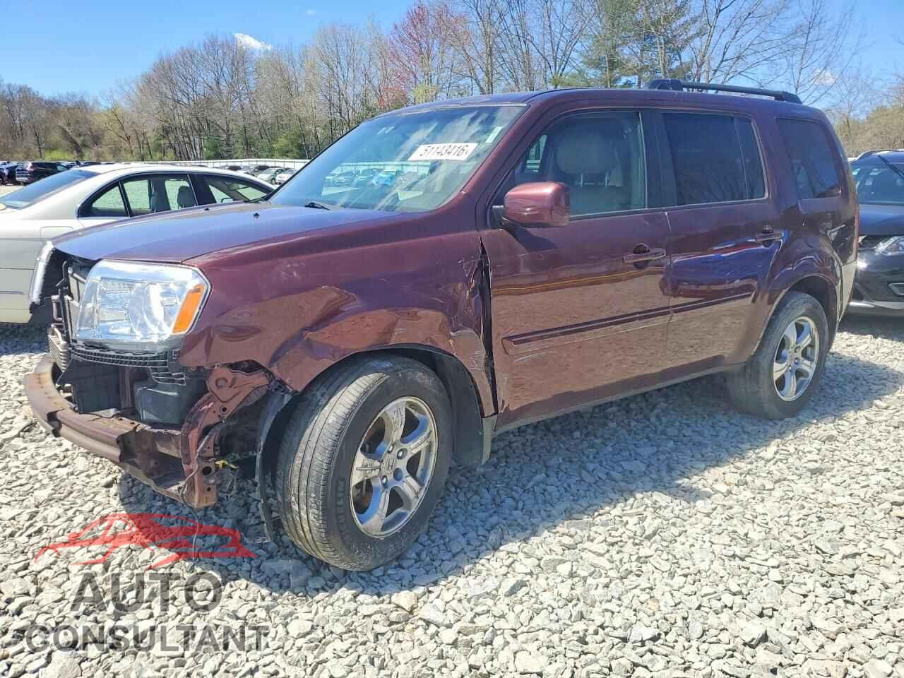 HONDA PILOT 2013 - 5FNYF4H45DB060962