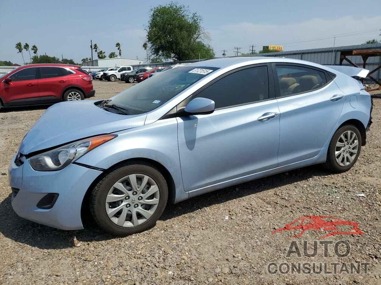 HYUNDAI ELANTRA 2012 - KMHDH4AE6CU425288