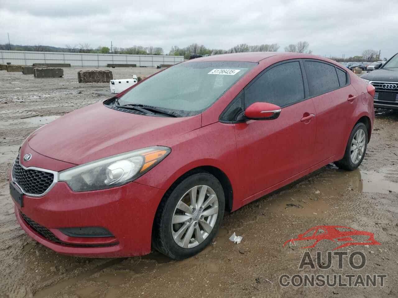 KIA FORTE 2014 - KNAFX4A60E5097398