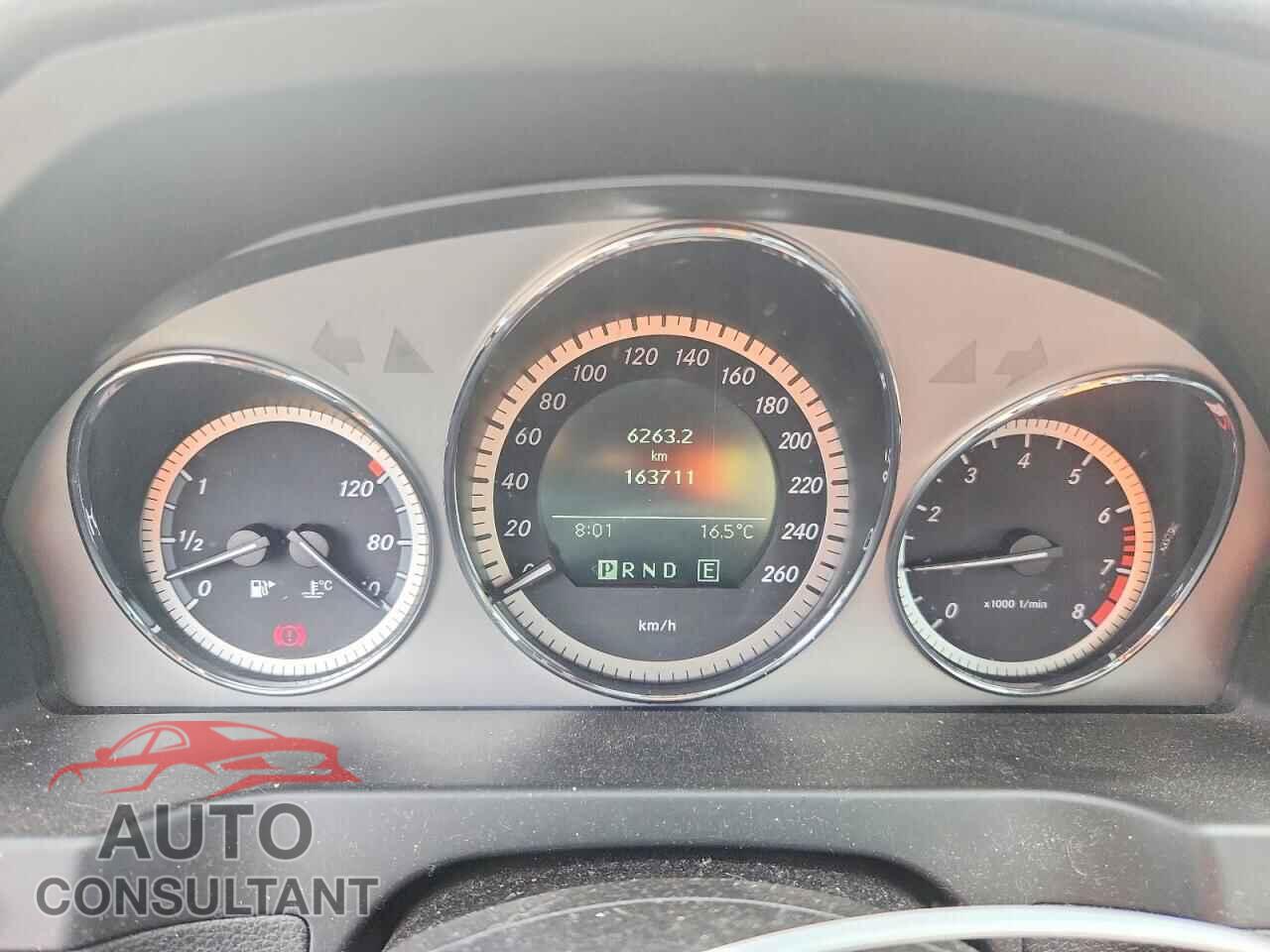 MERCEDES-BENZ C-CLASS 2011 - WDDGF8HB7BF552831