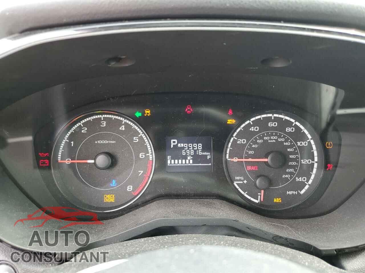 SUBARU IMPREZA 2018 - 4S3GKAA65J3607075