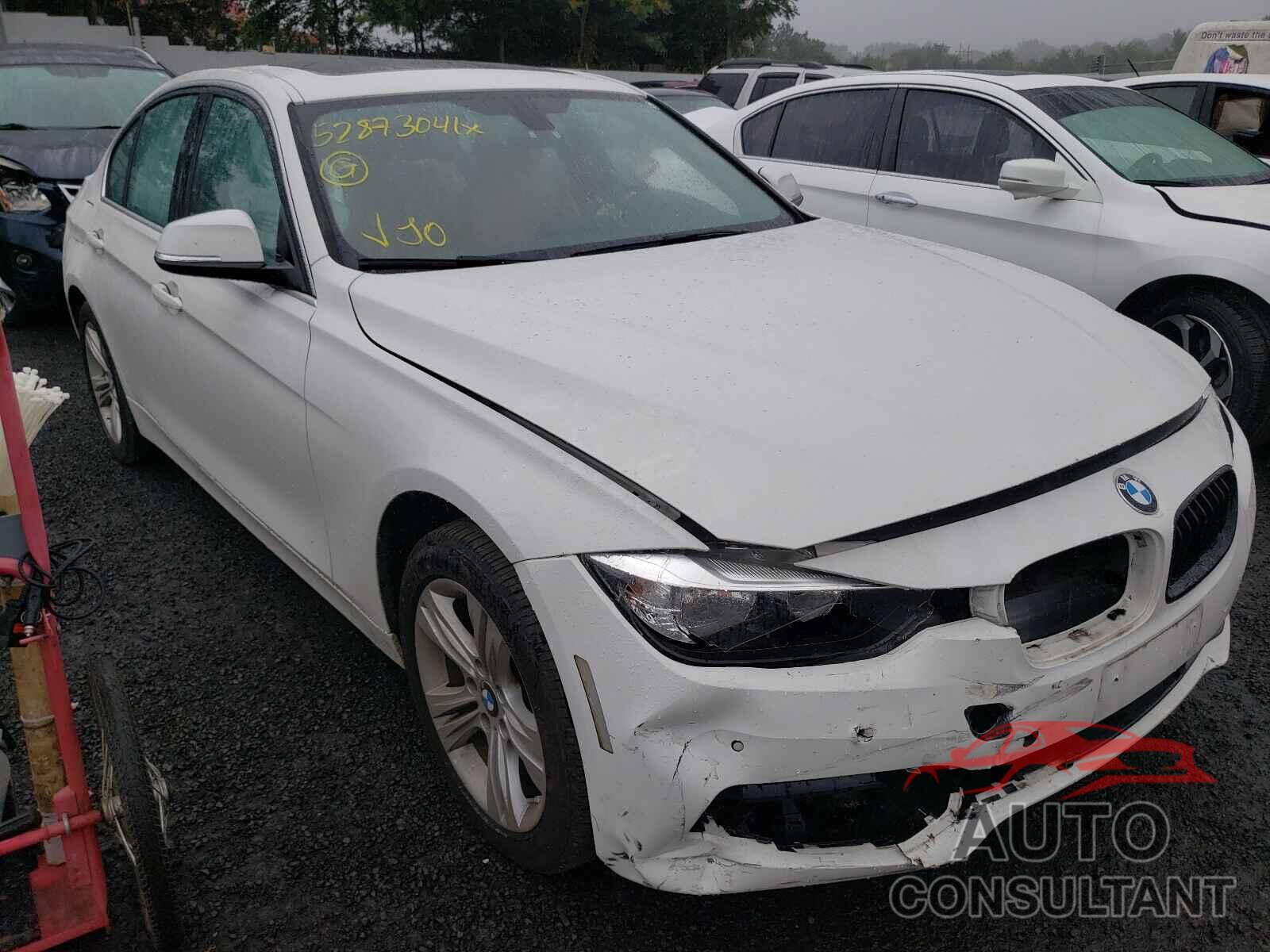 BMW 3 SERIES 2017 - WBA8D9G36HNU62666
