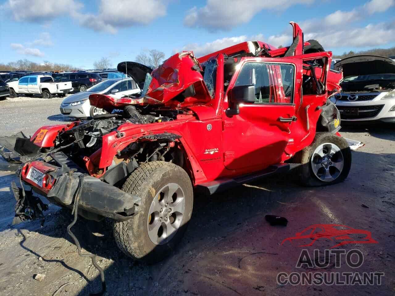 JEEP WRANGLER 2017 - 1C4BJWEG3HL534523