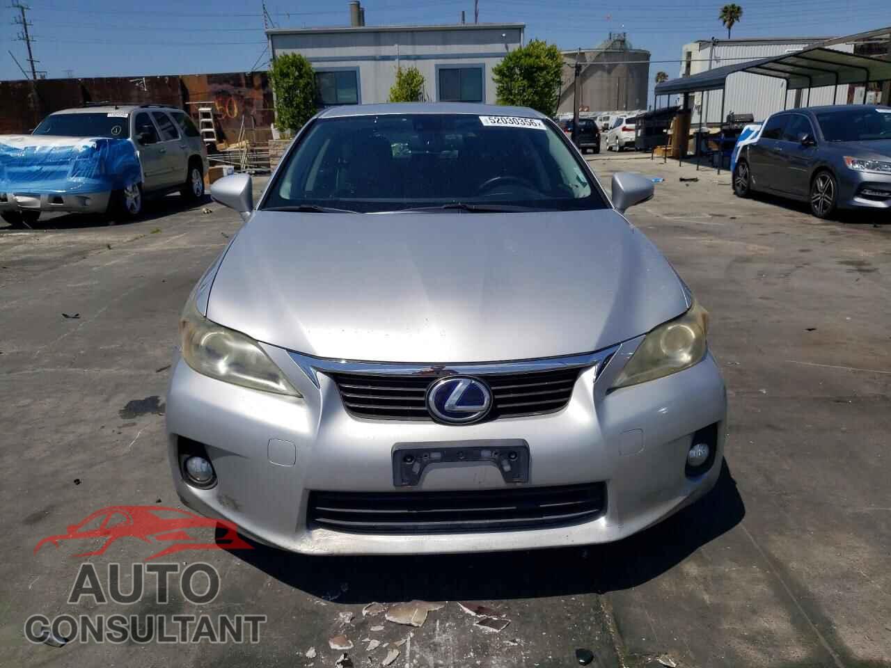 LEXUS CT 200 2012 - JTHKD5BH8C2120052