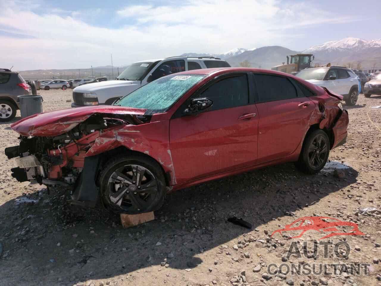 HYUNDAI ELANTRA 2021 - KMHLM4AG6MU155893