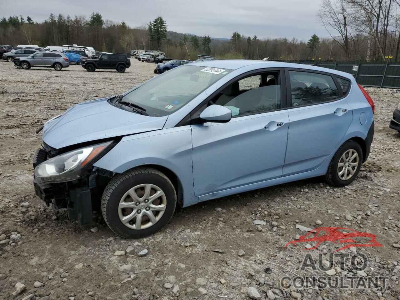 HYUNDAI ACCENT 2012 - KMHCT5AE8CU016936