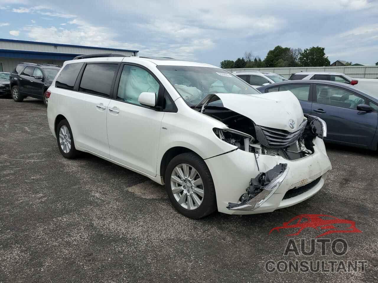 TOYOTA SIENNA 2017 - 5TDDZ3DC9HS158763