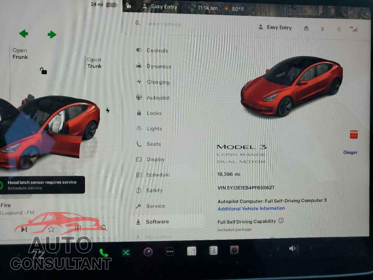 TESLA MODEL 3 2023 - 5YJ3E1EB4PF655627