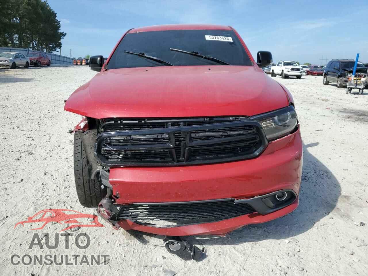DODGE DURANGO 2017 - 1C4SDHCT0HC619077