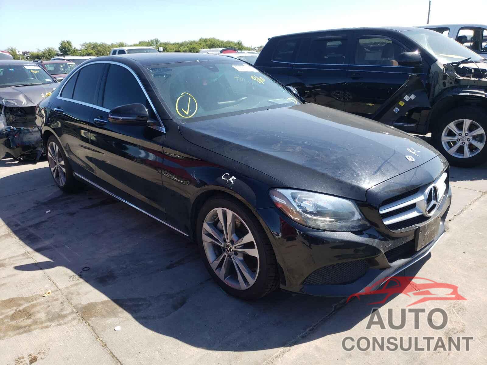 MERCEDES-BENZ C-CLASS 2018 - 55SWF4JB6JU237593