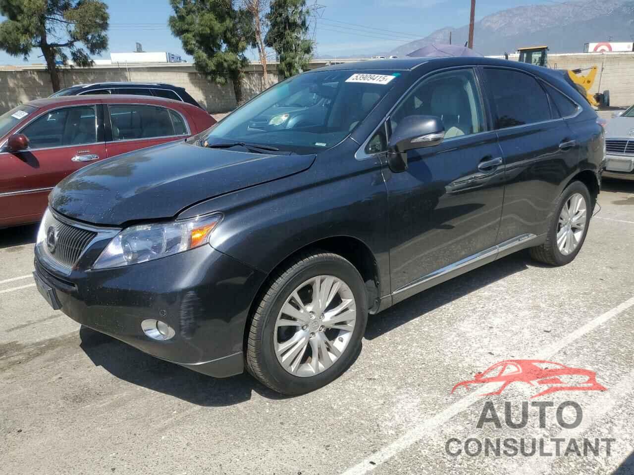 LEXUS RX450 2010 - JTJZB1BA1A2000962
