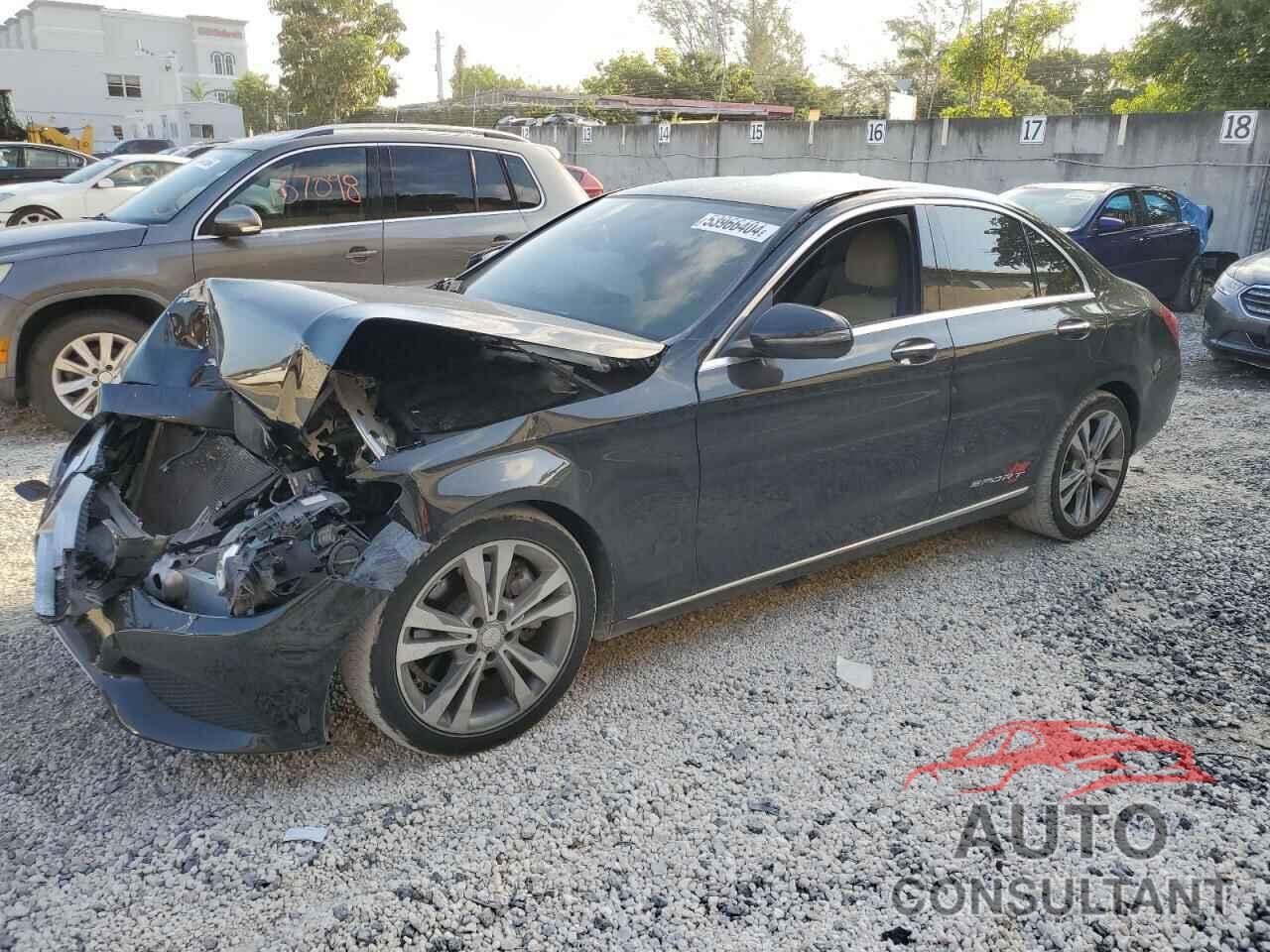 MERCEDES-BENZ C-CLASS 2016 - 55SWF4JB4GU113511