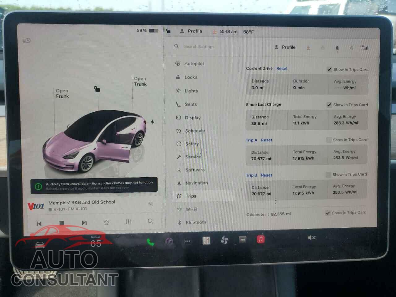 TESLA MODEL 3 2022 - 5YJ3E1EA5NF369936