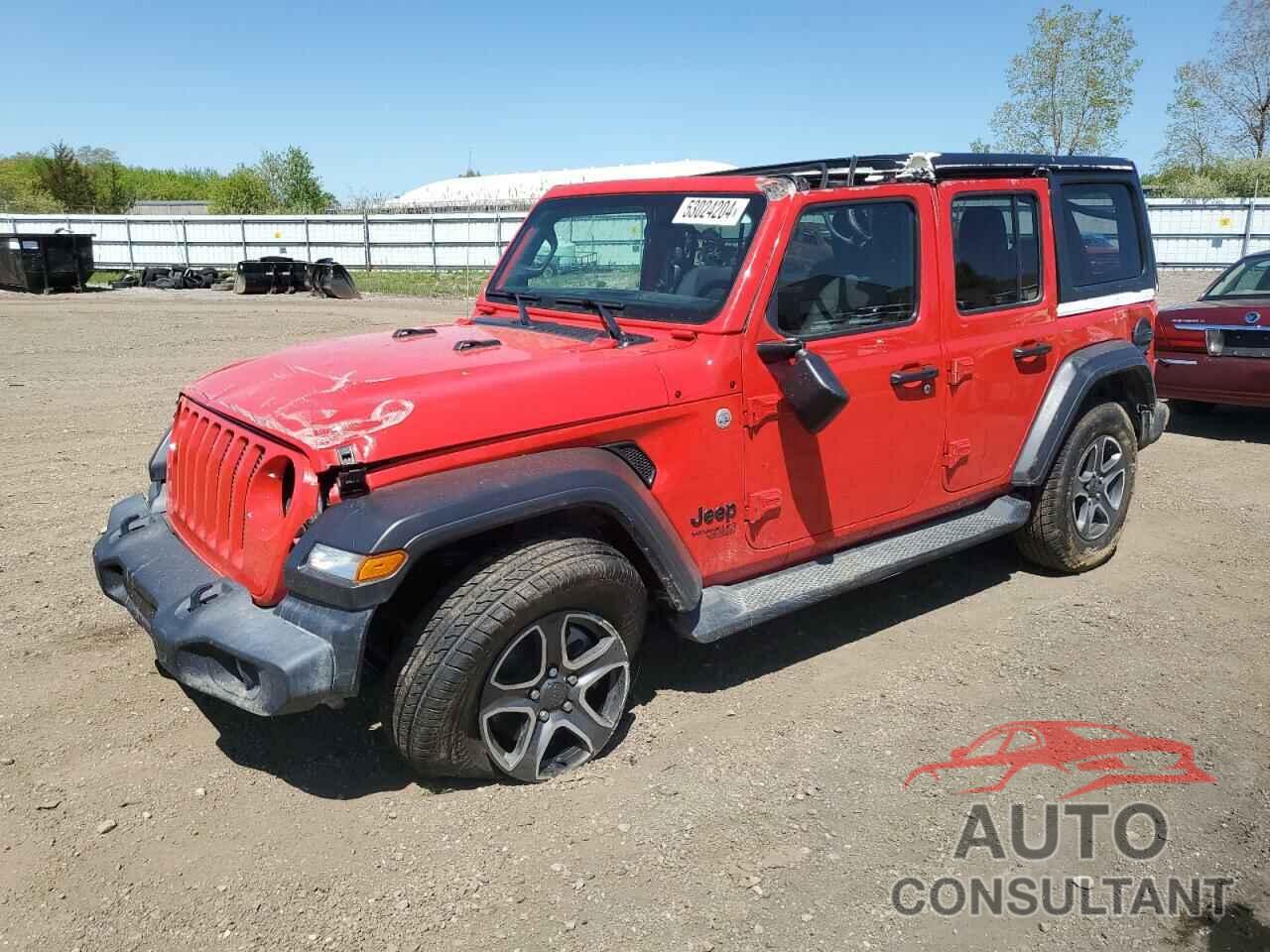 JEEP WRANGLER 2021 - 1C4HJXDM7MW664093