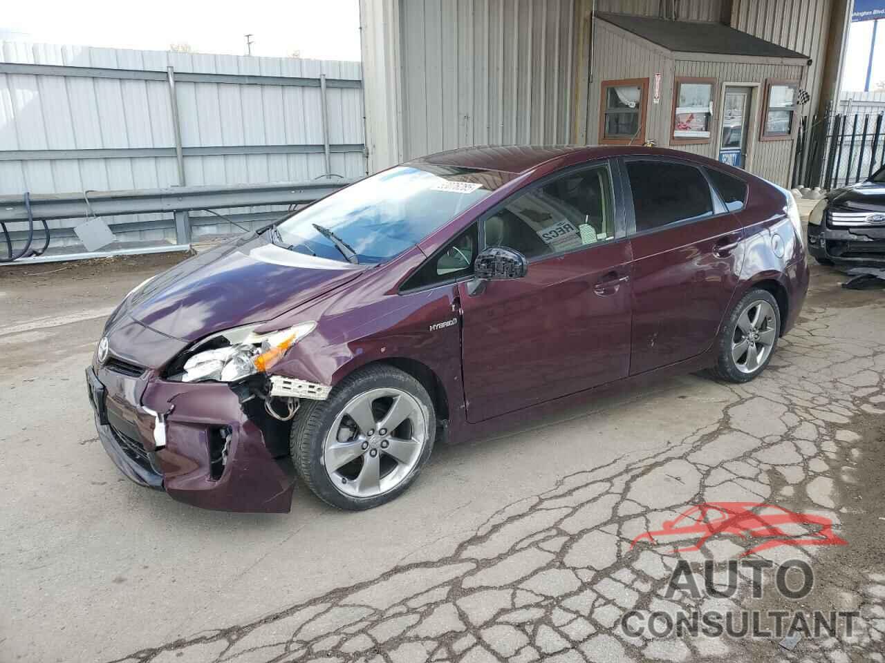 TOYOTA PRIUS 2013 - JTDKN3DU8D5586013