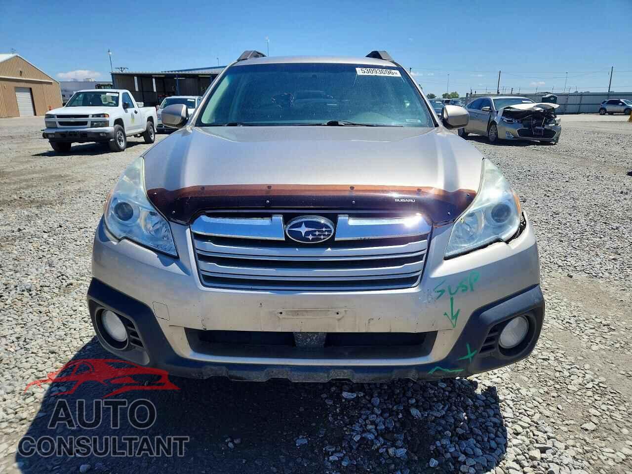 SUBARU OUTBACK 2014 - 4S4BRCCC8E3252778