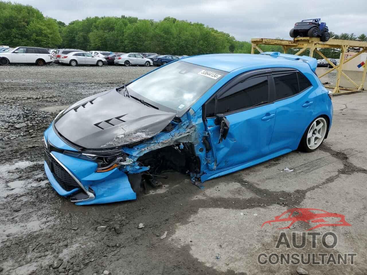 TOYOTA COROLLA 2019 - JTNK4RBE9K3038348