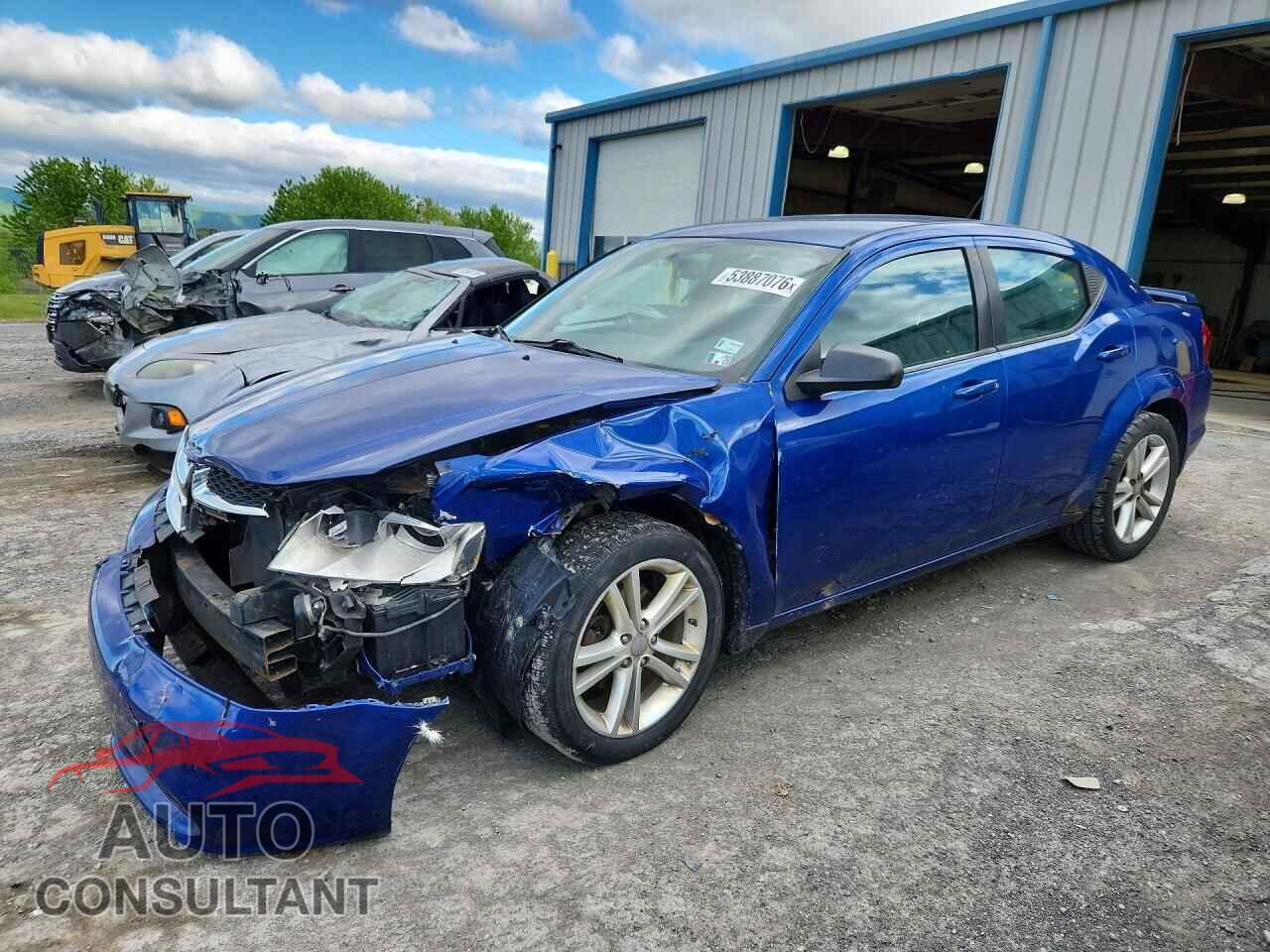 DODGE AVENGER 2013 - 1C3CDZAG7DN717333