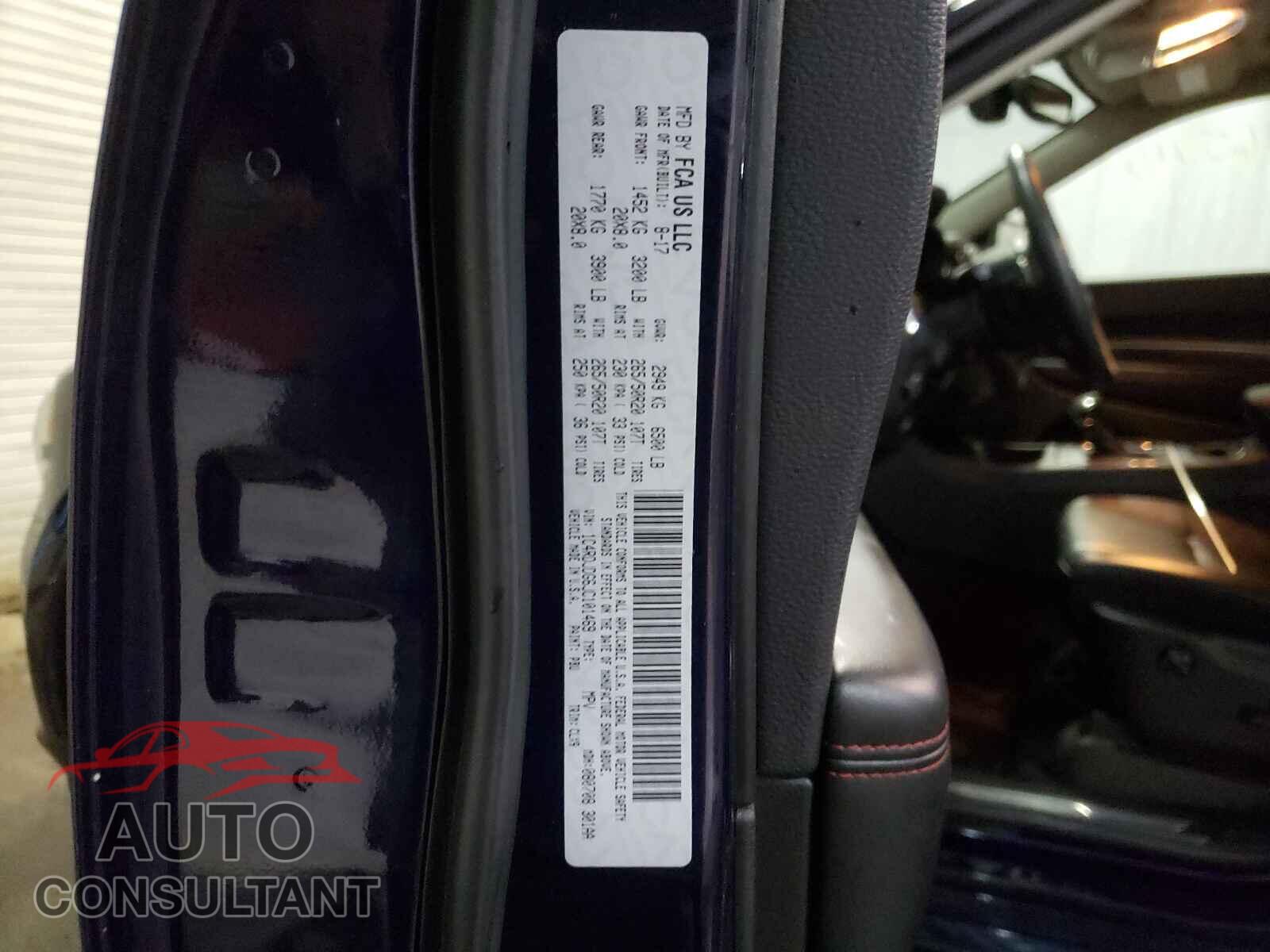 DODGE DURANGO 2018 - 1C4RDJDG6JC101469