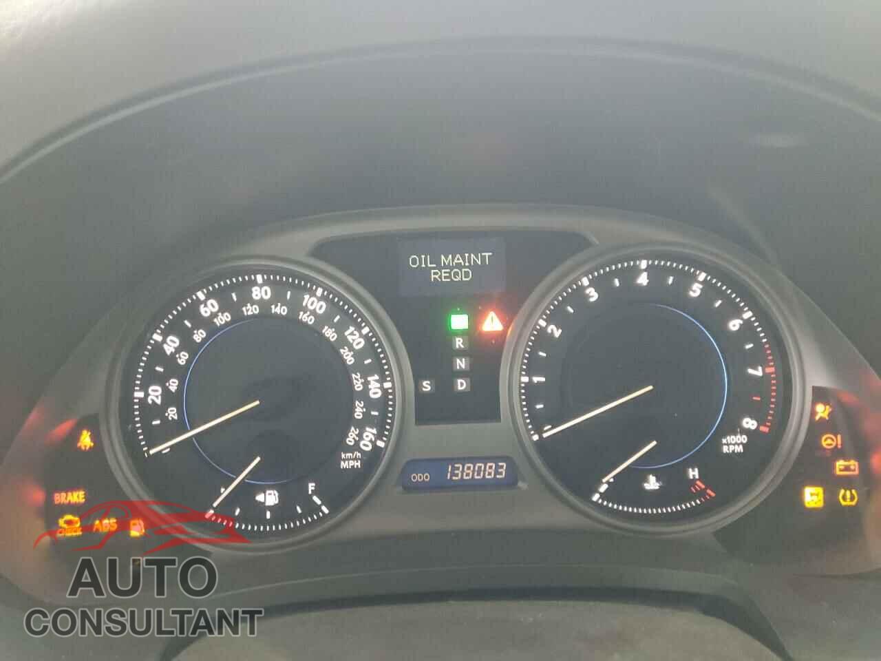 LEXUS IS 2009 - JTHBK262495090663