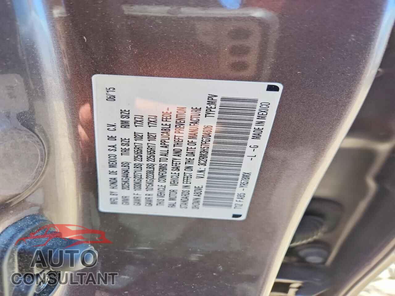 HONDA CRV 2015 - 3CZRM3H57FG704806