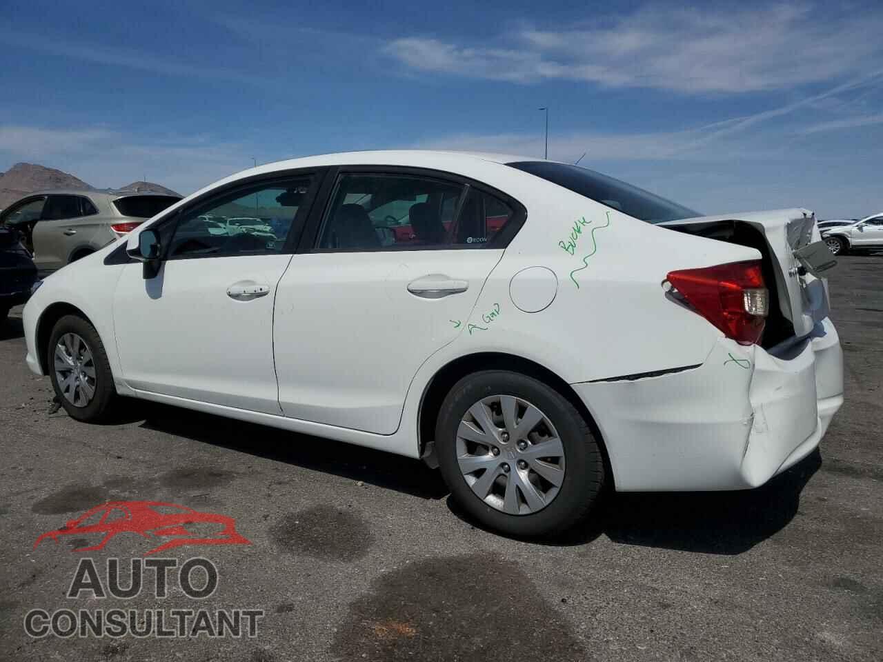 HONDA CIVIC 2012 - 19XFB2F54CE350259