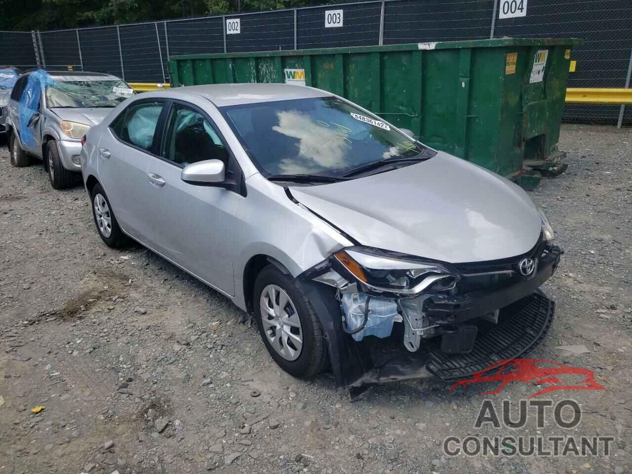 TOYOTA COROLLA 2016 - 2T1BURHE5GC736613