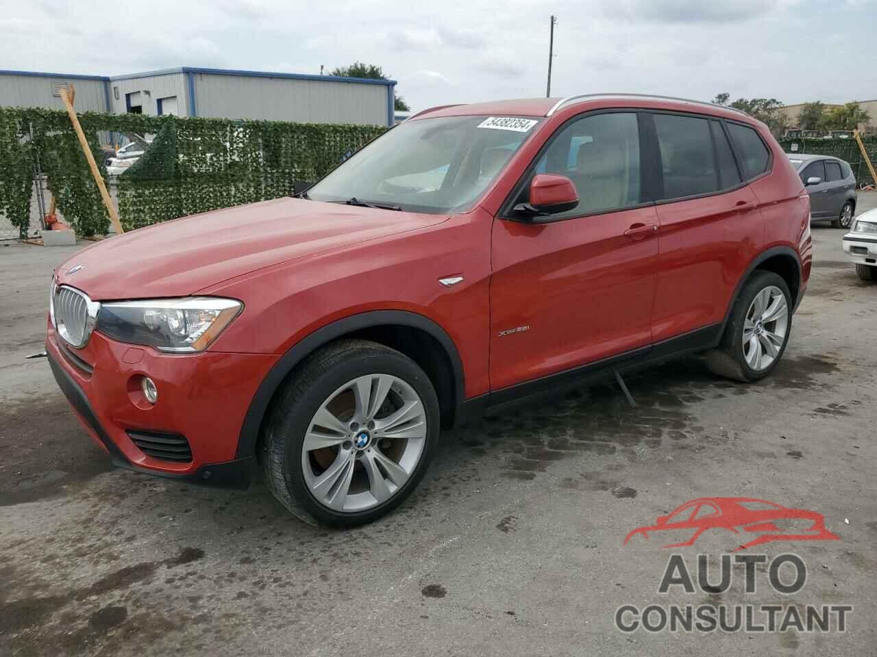 BMW X3 2016 - 5UXWX9C59G0D63832