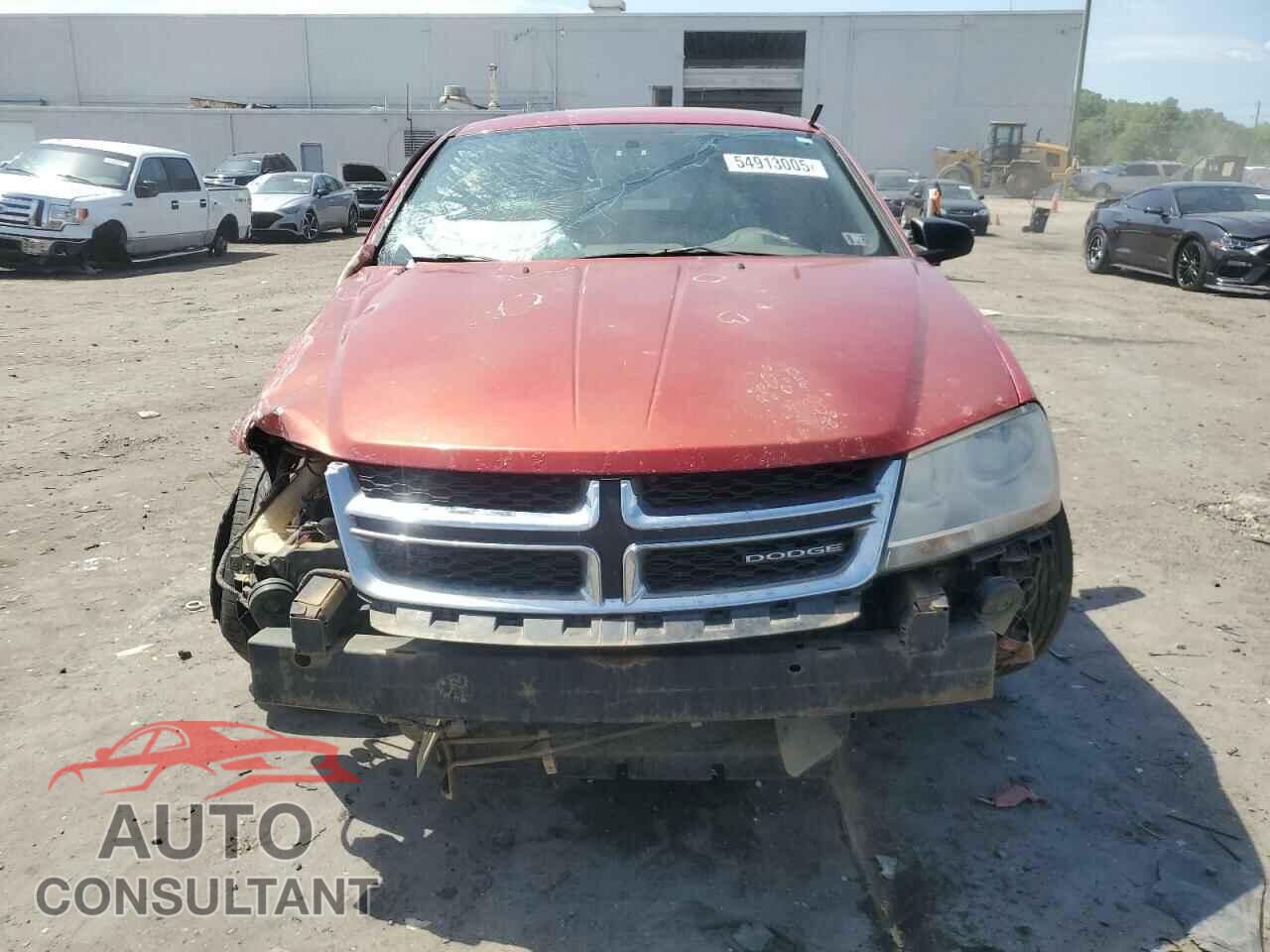 DODGE AVENGER 2012 - 1C3CDZAB3CN154025