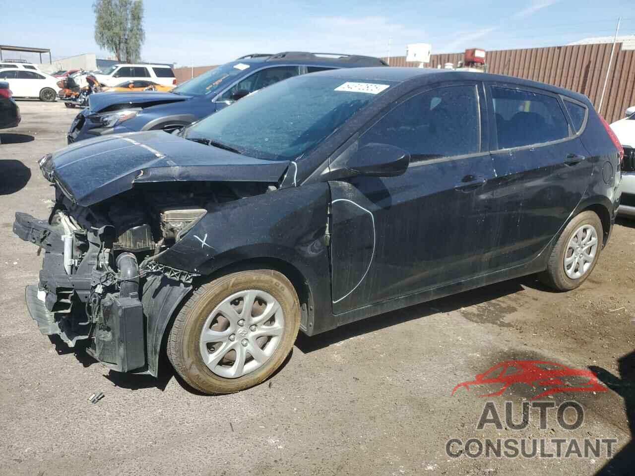 HYUNDAI ACCENT 2013 - KMHCT5AE1DU123554