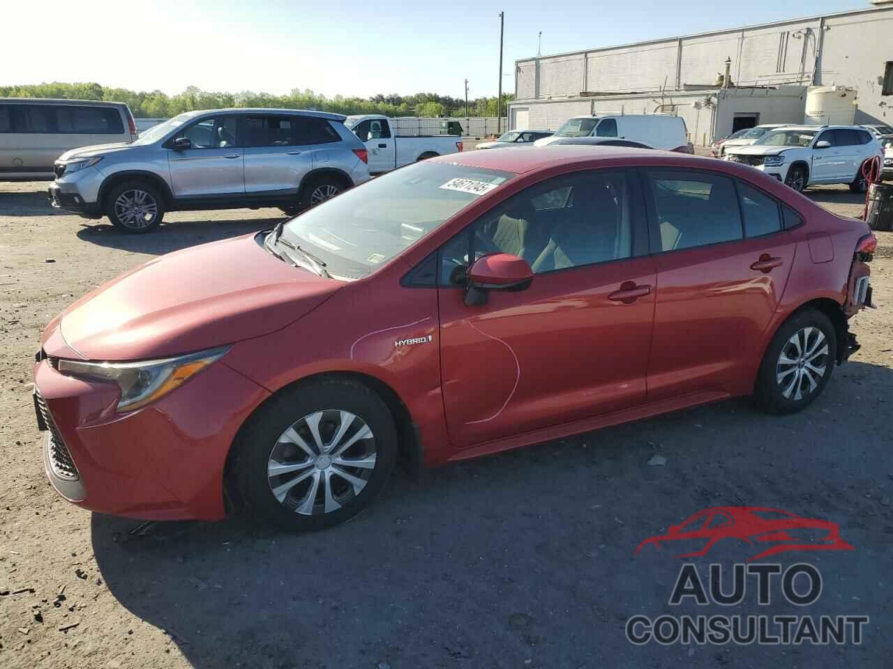 TOYOTA COROLLA 2021 - JTDEAMDE6MJ026618