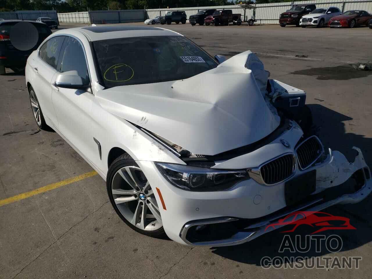 BMW 4 SERIES 2018 - WBA4J1C56JBM10381