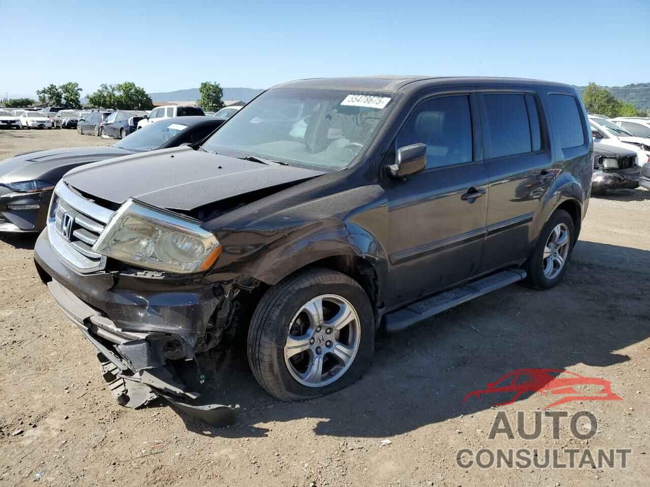 HONDA PILOT 2012 - 5FNYF3H59CB044328