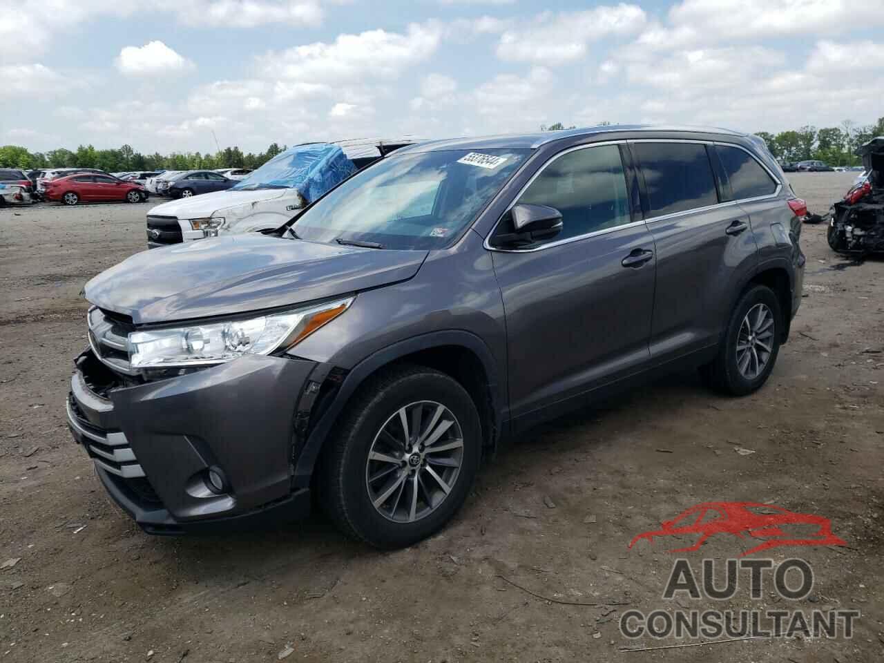 TOYOTA HIGHLANDER 2019 - 5TDJZRFHXKS622729